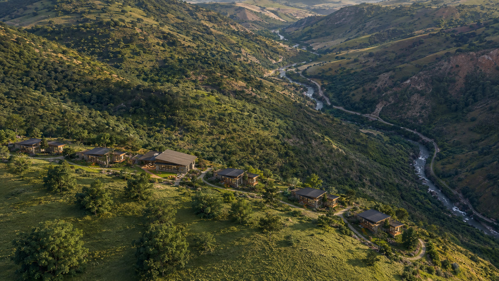Cañón y valle del Consota en el Eje Cafetero